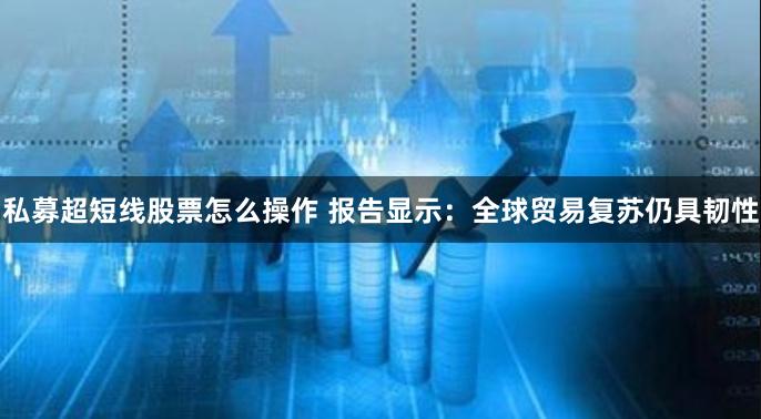 私募超短线股票怎么操作 报告显示：全球贸易复苏仍具韧性