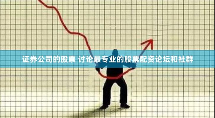 证券公司的股票 讨论最专业的股票配资论坛和社群
